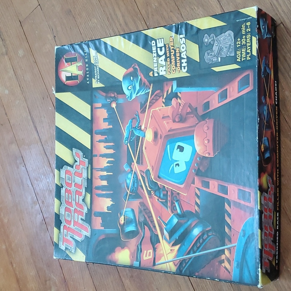 Original Avalon Hill Robo Rally Board Game